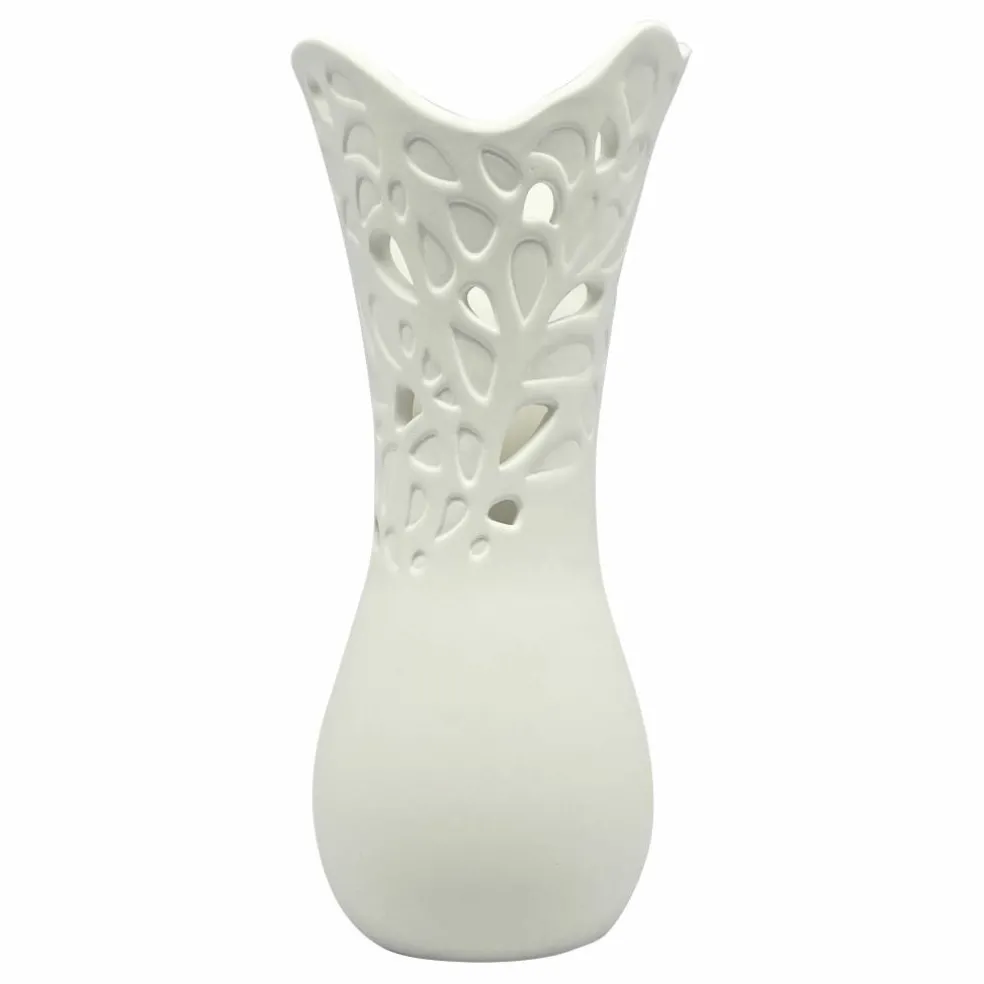 8.5" Abstract Lace DIY Ceramic Vase by Make Market®