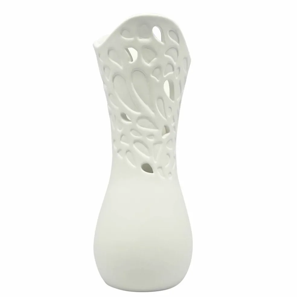 8.5" Abstract Lace DIY Ceramic Vase by Make Market®