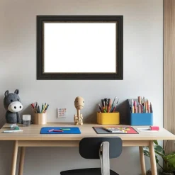 Accent Bronze Narrow Framed Dry Erase Magnetic Board