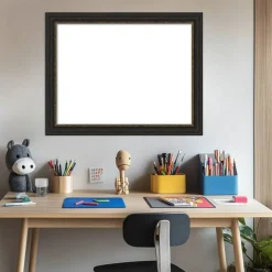 Accent Bronze Narrow Framed Dry Erase Magnetic Board