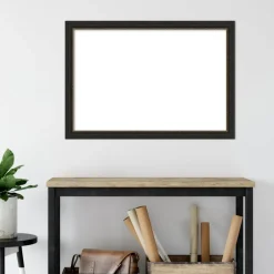 Accent Bronze Narrow Framed Dry Erase Magnetic Board