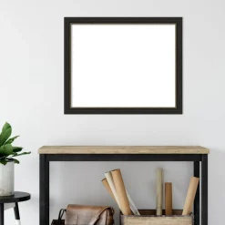 Accent Bronze Narrow Framed Dry Erase Magnetic Board