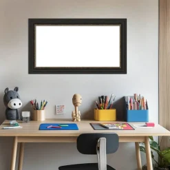 Accent Bronze Narrow Framed Dry Erase Magnetic Board