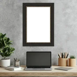 Accent Bronze Narrow Framed Dry Erase Magnetic Board