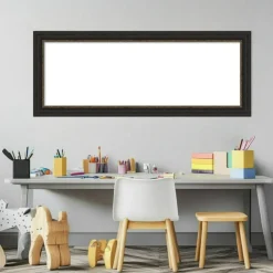 Accent Bronze Narrow Framed Dry Erase Magnetic Board