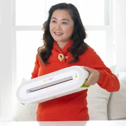 AccuQuilt GO! Bolt™ Electric Fabric Cutter Starter Set – Compact, Portable Cutting for Quilting