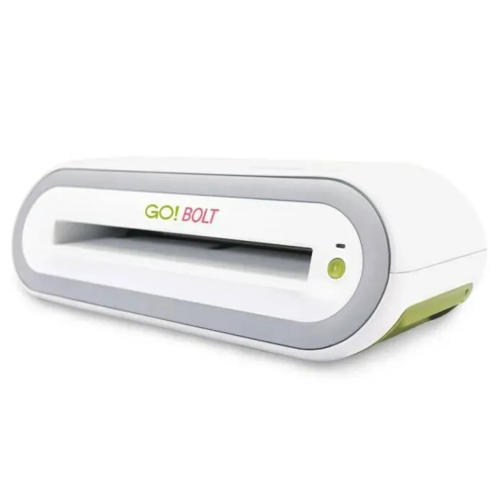 AccuQuilt GO! Bolt™ Electric Fabric Cutter Starter Set – Compact, Portable Cutting for Quilting