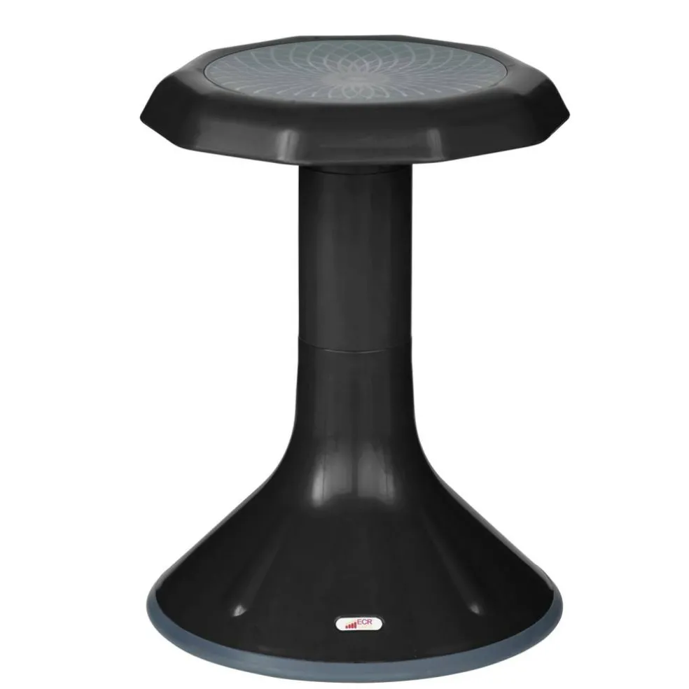 ACE Active Core Engagement Wobble Stool, Portable Flexible Seating, 18in Seat Height
