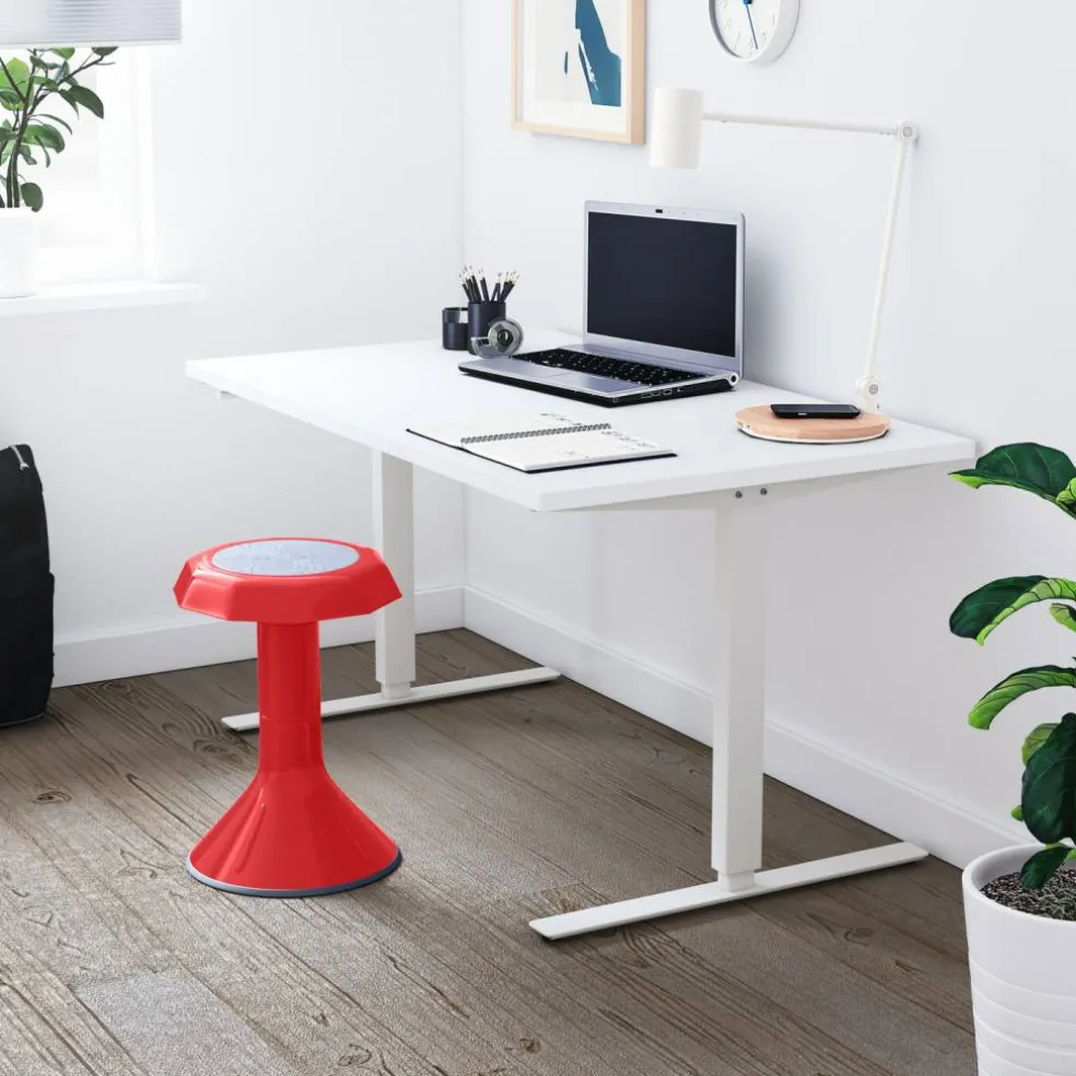 ACE Active Core Engagement Wobble Stool, Portable Flexible Seating, 18in Seat Height