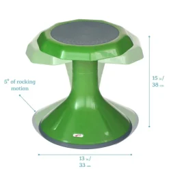 ACE Active Core Engagement Wobble Stool, Flexible Seating, 15in Seat Height