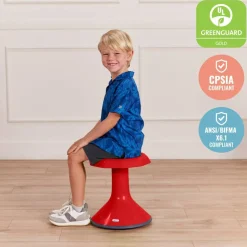 ACE Active Core Engagement Wobble Stool, Flexible Seating, 15in Seat Height