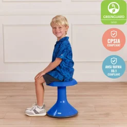 ACE Active Core Engagement Wobble Stool, Flexible Seating, 15in Seat Height