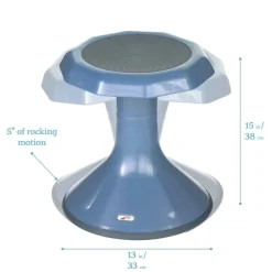 ACE Active Core Engagement Wobble Stool, Flexible Seating, 15in Seat Height