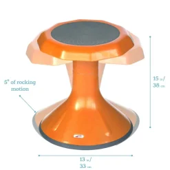 ACE Active Core Engagement Wobble Stool, Flexible Seating, 15in Seat Height