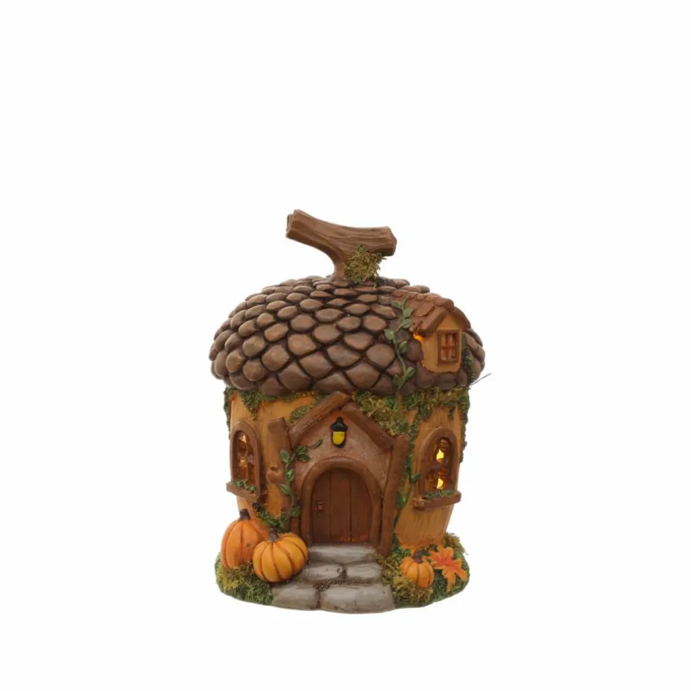 6" Acorn House LED Mini Decoration by Ashland®