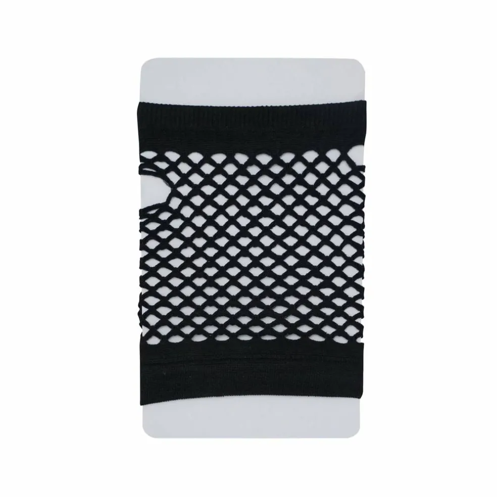 Adult Fingerless Costume Fishnet Gloves