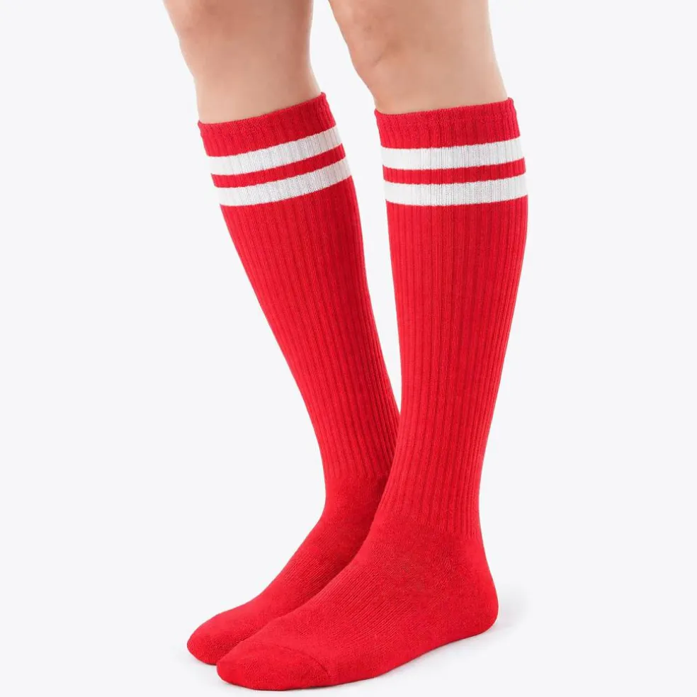 Adult Knee Socks with Stripes