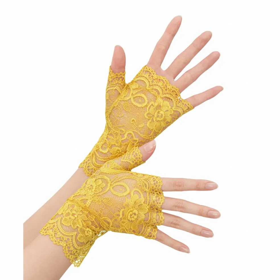 Adult Lace Fingerless Costume Gloves