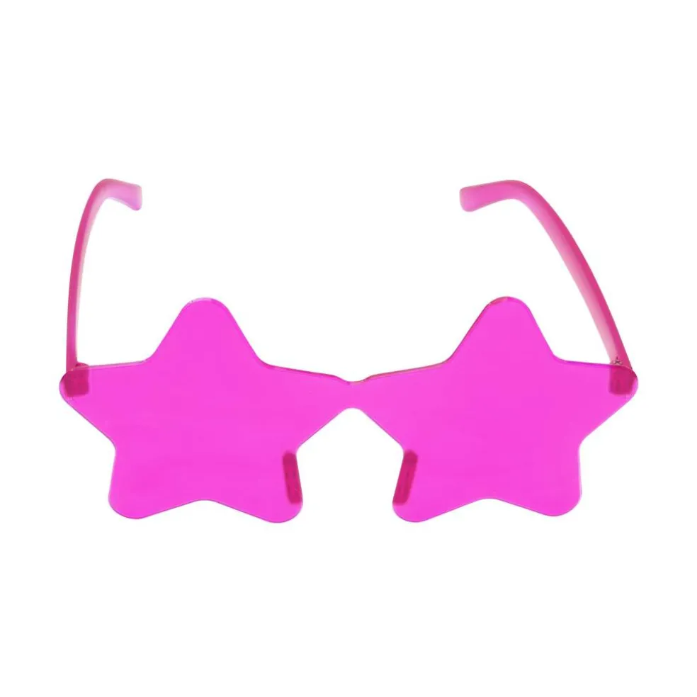 Adult Plastic Star Costume Glasses