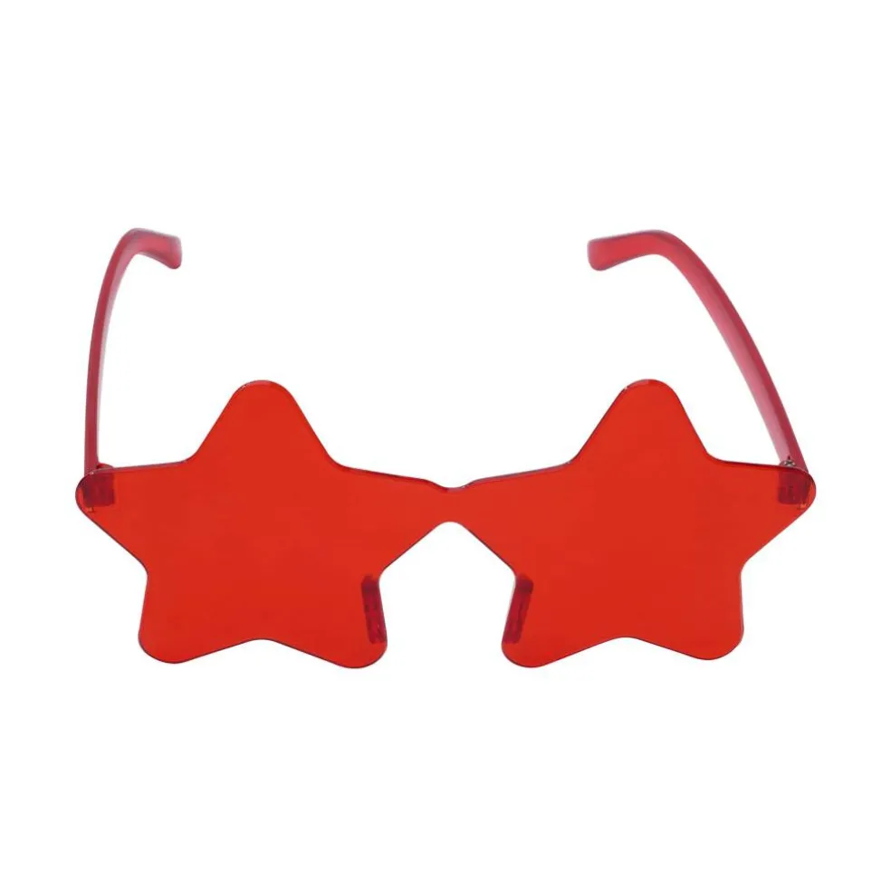 Adult Plastic Star Costume Glasses