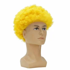 Adult Short Curly Costume Wig