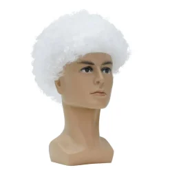 Adult Short Curly Costume Wig
