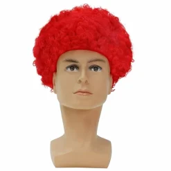 Adult Short Curly Costume Wig