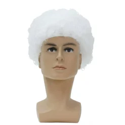 Adult Short Curly Costume Wig