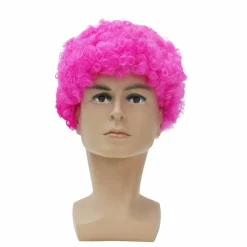 Adult Short Curly Costume Wig