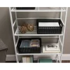 Advantus® Medium Black Plastic Weave Bin, 2ct.