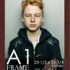 A1 Frame Brown Mahogany Finish Solid Pine Wood 23.5x33.25 Frame - Modern Wood A1 Picture Frame For A1 Size Artwork or Documents - Includes UV Acrylic Plexiglass, Foam Board Backing, Hardware