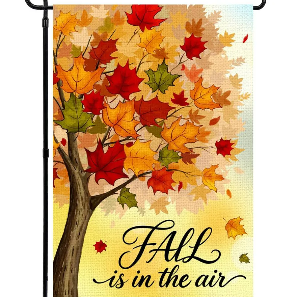 Agroon Fall Garden Flag 12x18 Inch Double Sided