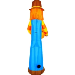 Airflowz Inflatable 7.5ft. Harvest Scarecrow Holding Pumpkin