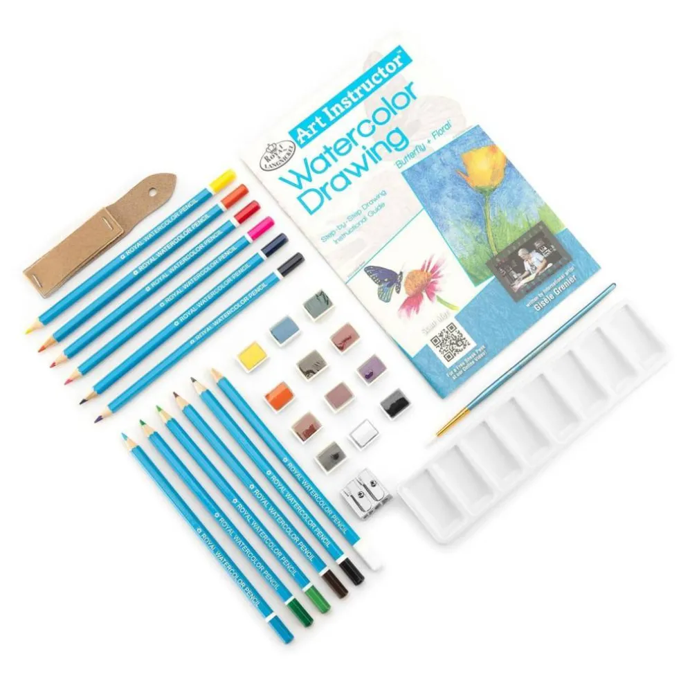 AIS-WPN3106 | Watercolor Drawing Clearview Art Set - 30pc