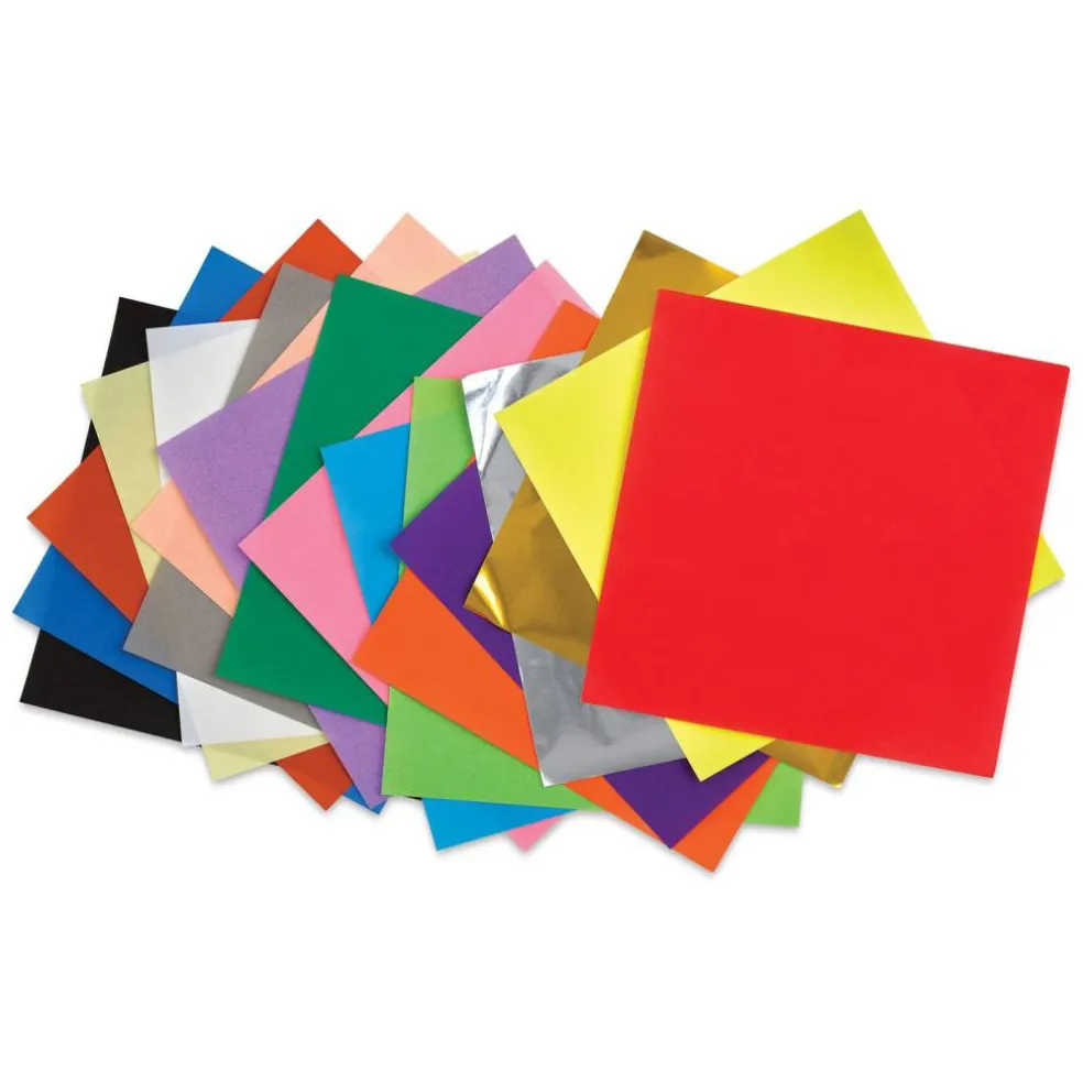 Aitoh Basic Origami Pack - 5-7/8" x 5-7/8", Pkg of 500 Sheets