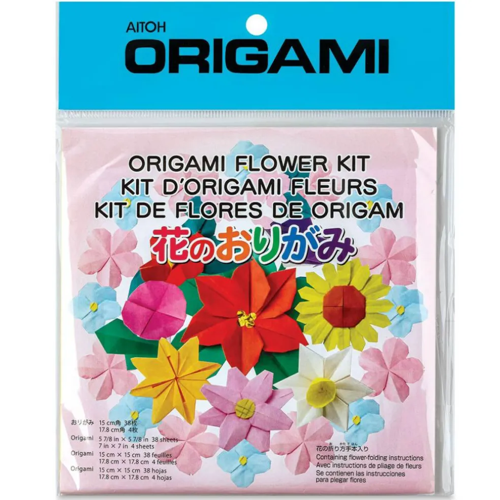 Aitoh Origami Kits - Flowers