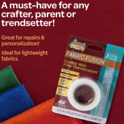 Aleene's® Fabric Fusion® White Lite Fusible Web