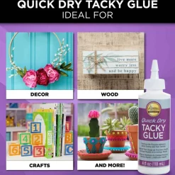 Aleene's Quick Dry Tacky Glue 4 oz.