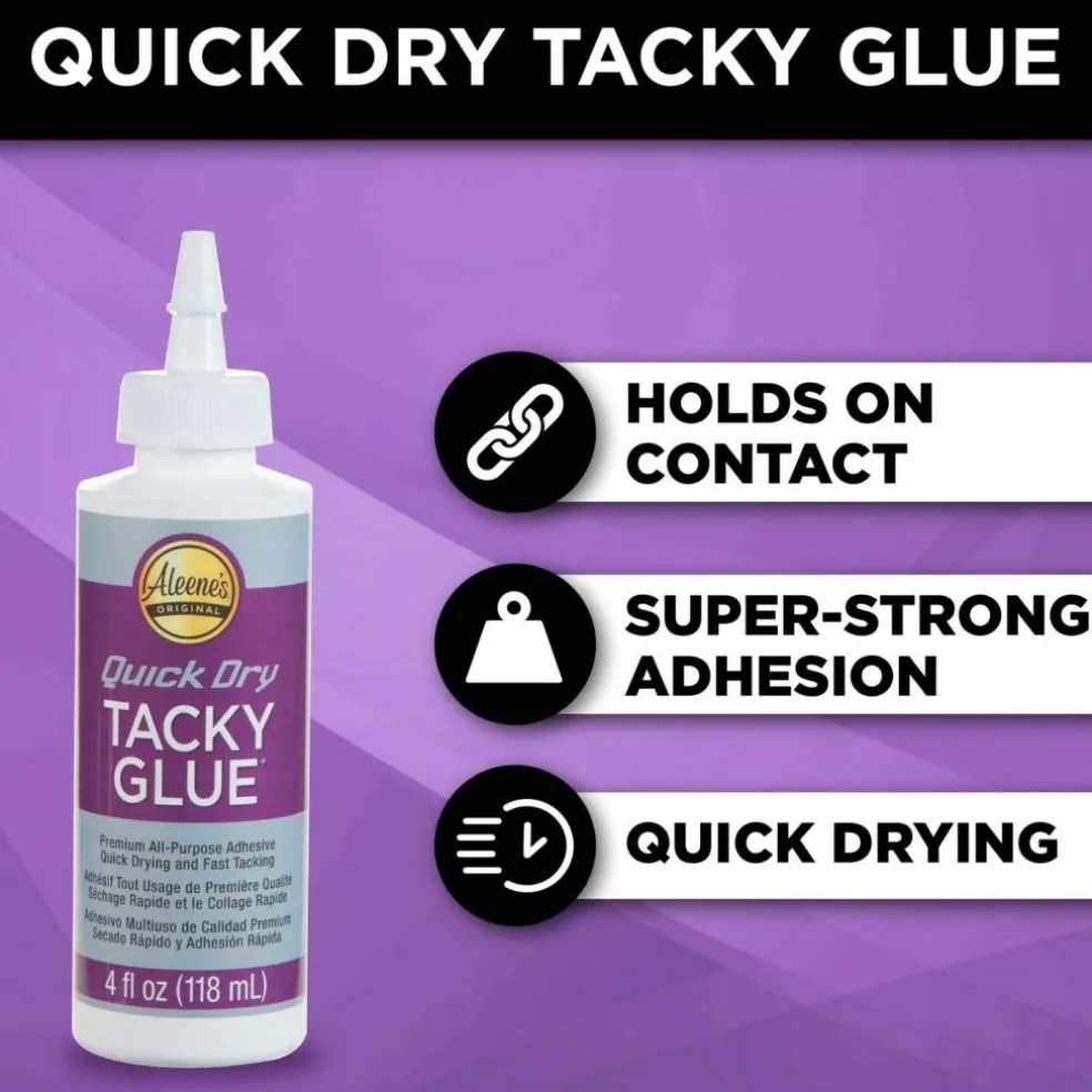 Aleene's Quick Dry Tacky Glue 4 oz.
