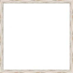 Alexandria White Wash Narrow Framed Dry Erase Magnetic Board