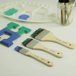 All Purpose Natural Bristle 3 Piece Brush Set by Craft Smart™