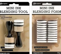 All 87 Ranger Tim Holtz Alcohol Inks with New 2020 Colors, Complete Set with Alloys, Mixatives, Pixiss Blending Tools, Mini Blending Tools and Foams, Premium Brush Set for Alcohol Ink and Mini Mister
