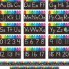 Alphabet Bulletin Board Set (Black, White,black) 11.8 x 6.1 inches