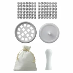 Alphabet & Number Cookie Embosser Kit by Makery™