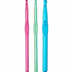 Aluminum Crochet Hook Set by Loops & Threads®, J/K/N
