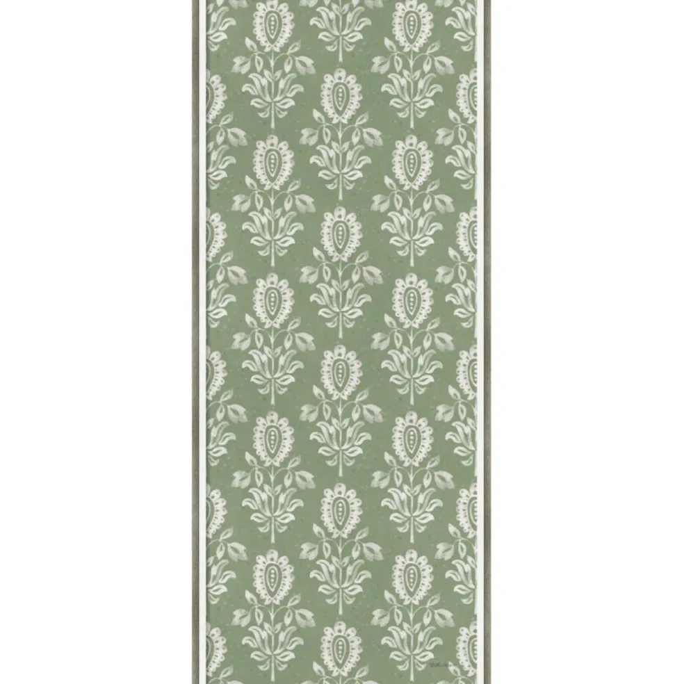 Amanti Art Framed Fabric Pinboard Floral Focus Pattern VH Panel Printed Bulletin Board for Use as a Vision Board or Wall Organization