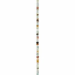 Amazonite Rondelle Beads, 4mm by Bead Landing™