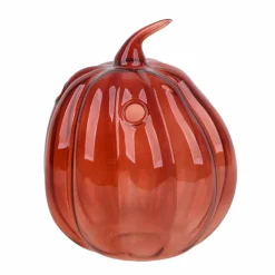 5.5" Amber Glass Pumpkin Vase by Ashland®