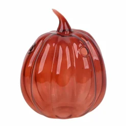 5.5" Amber Glass Pumpkin Vase by Ashland®