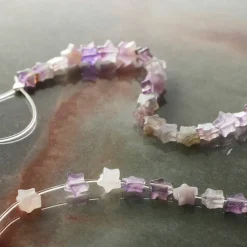 Amethyst Star Beads, 4mm by Bead Landing™